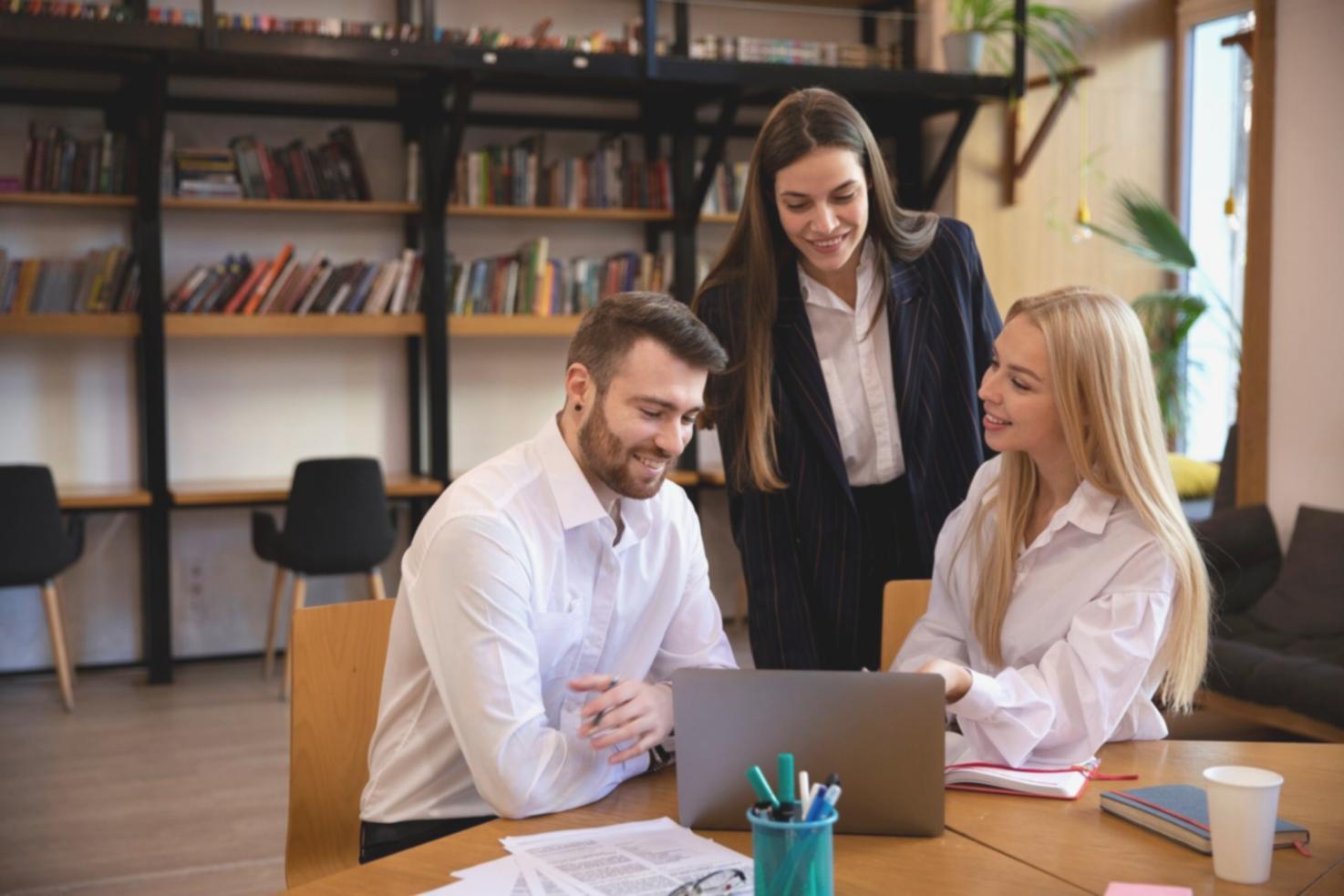 Team discussing budgeting strategies with Australian families