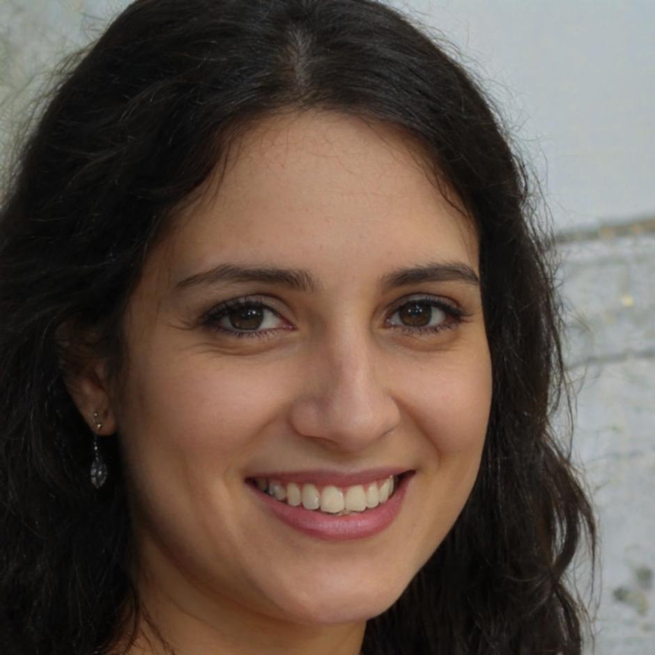 Friendly female instructor smiling warmly